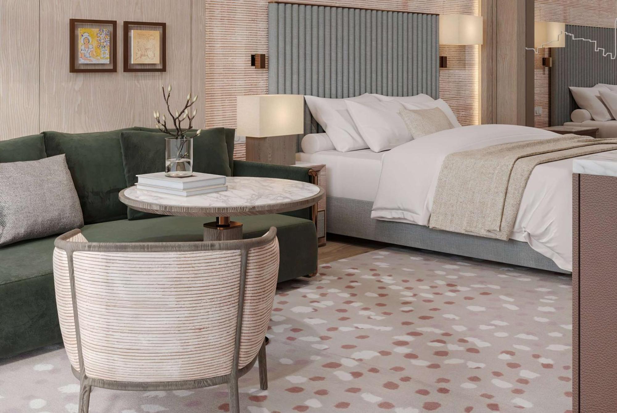 Ramada Plaza By Wyndham Istanbul City Center (Adults Only) Exterior foto A rendering of a guest room